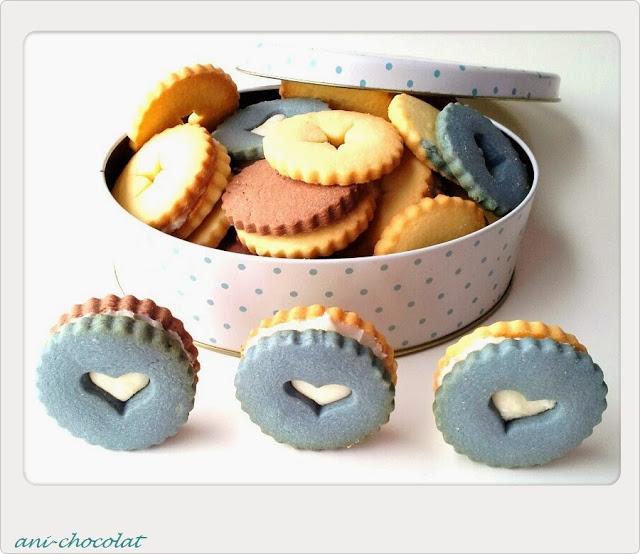 Galletas con cremita de limón Galletas con cremita de limón