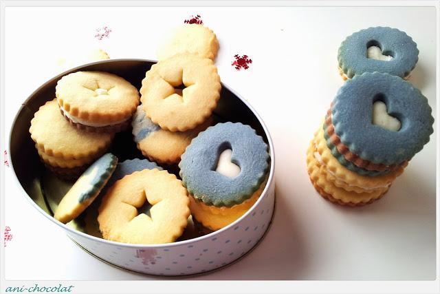 Galletas con cremita de limón Galletas con cremita de limón