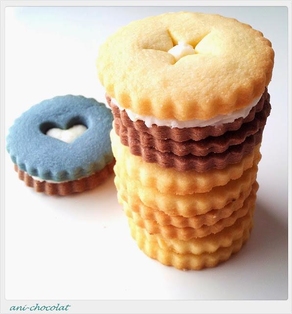 Galletas con cremita de limón Galletas con cremita de limón