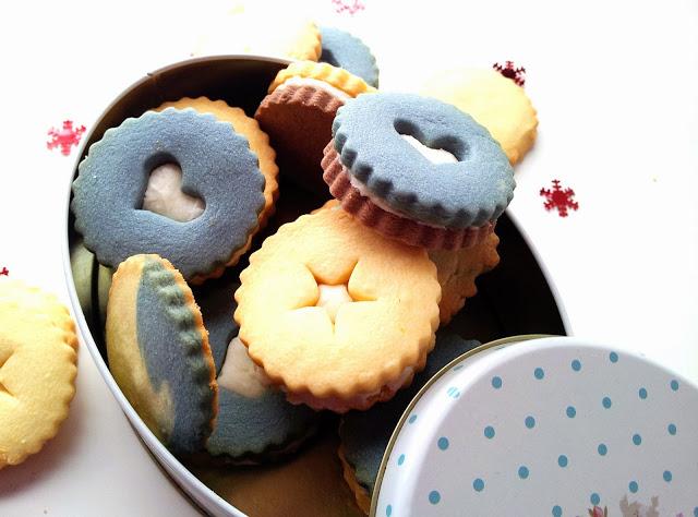 Galletas con cremita de limón Galletas con cremita de limón