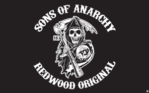 Sons of Anarchy, conclusiones al final de la sexta temporada El emblema que todos los miembros del grupo llevan bordado en su espalda.