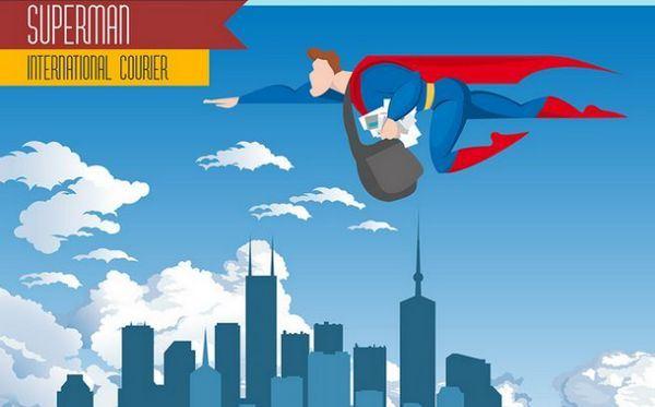 superman-international-courier