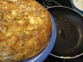 tortilla-de-patatas-17 Tortilla de patatas, cebolla y pimientos. (Y olé!)