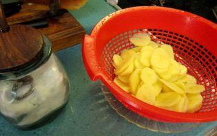 tortilla-de-patatas-04 Tortilla de patatas, cebolla y pimientos. (Y olé!)