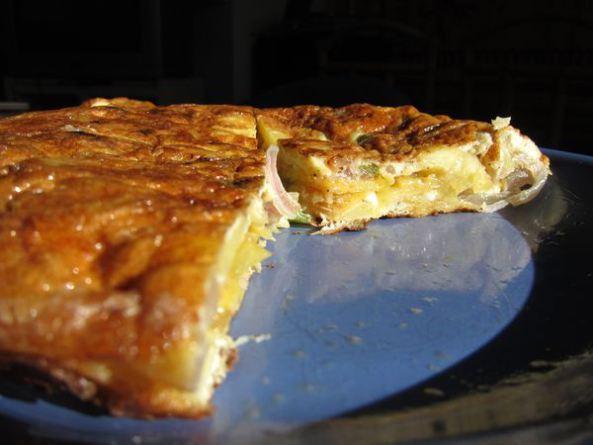 Tortilla de patatas, cebolla y pimientos. (Y olé!) tortilla-de-patatas-