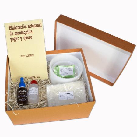 Kit para hacer queso con caja de regalo Kit para hacer queso con caja de regalo