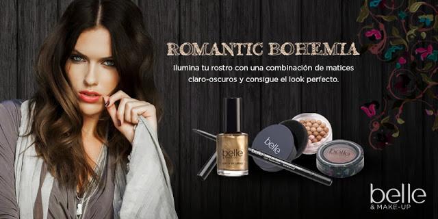 Maquillaje Belle, un look romántico y bohemio Maquillaje Belle, un look romántico y bohemio