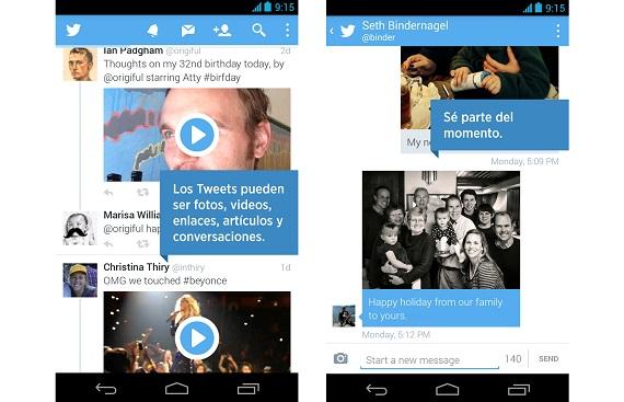 Twitter 5.0 para Android con nueva interfaz, imágenes en mensajes directos y más Tw 02 Twitter 5.0 para Android con nueva interfaz, imágenes en mensajes directos y más