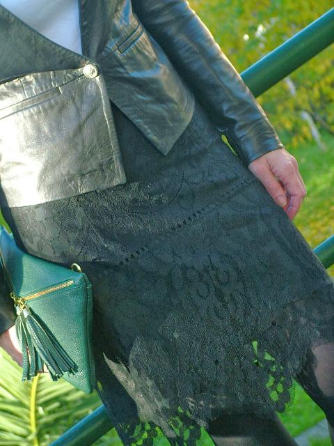 MIS LOOKS - FALDA DE ENCAJE VINTAGE MIS LOOKS - FALDA DE ENCAJE VINTAGE