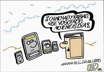 Viñeta de Forges Libros vs e-books: la batalla que ganó el lector (en 25 viñetas)