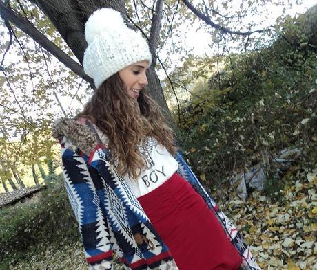 tube skirt ethnic cardigan