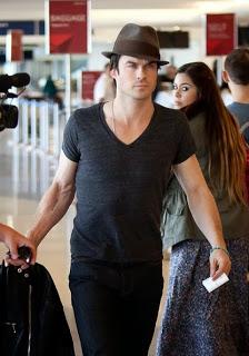 Ian Somerhalder en LAX