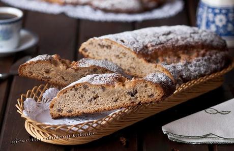 STOLLEN DE CASTAÑAS EN ALMIBAR STOLLEN DE CASTAÑAS EN ALMIBAR
