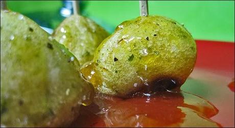 Buñuelos de bacalao a la mermelada Buñuelos de bacalao a la mermelada