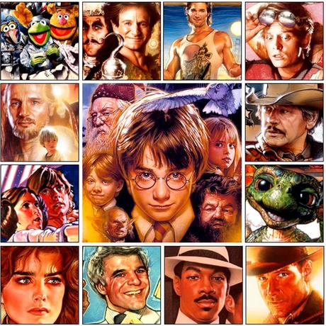 Carteles de películas, Star Wars, Indiana Jones, Blade Runner....El Mago Drew Struzan.