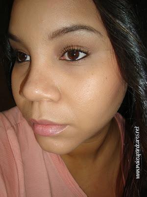 Maquillaje luminoso de dia . Maquillaje luminoso de dia .