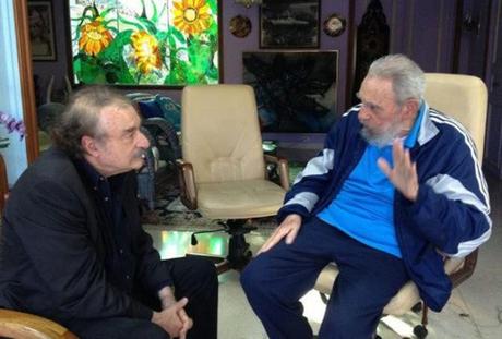 Fidel Castro reaparece a los 87 años, entrevistado por Ignacio Ramonet
