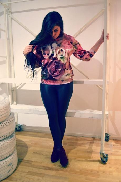 DIOR Sweatshirt on #CALEAbloggerday DIOR Sweatshirt on #CALEAbloggerday