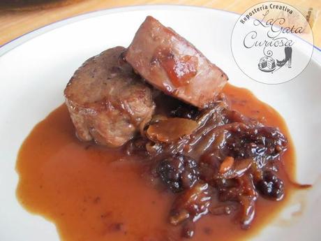 SOLOMILLO DE CERDO IBERICO CON MORAS SOLOMILLO DE CERDO IBERICO CON MORAS