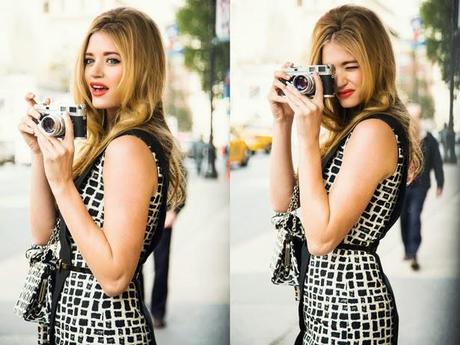 Editorial of inspirations Look de cuadros - Retro