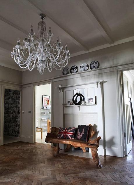 Chic inglés: elegancia en gris! petitecandela casa de lujo en Brondesbury
