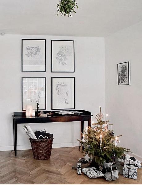 Casa Nórdica con DECO navideña Casa Nórdica con DECO navideña