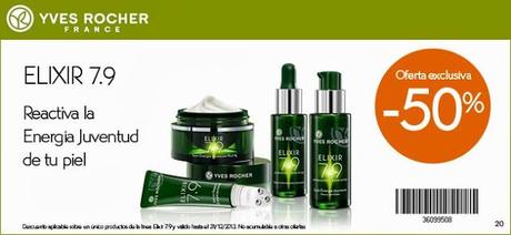 Nueva línea de cosméticos Elixir 7.9 de Yves Rocher + descuento Nueva línea de cosméticos Elixir 7.9 de Yves Rocher + descuento
