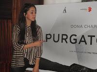 Presentación de Purgatorio con Oona Chaplin