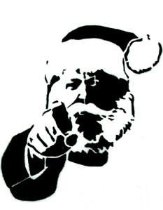 Cuento de Navidad Santa enfadado