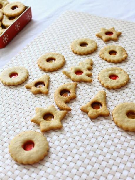 Galletas de Cristal para Navidad Galletas de Cristal para Navidad