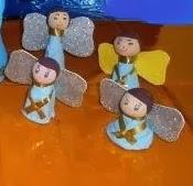 Ángeles hechos con varios materiales ( parte 2 ) Ángeles hechos con varios materiales ( parte 2 )