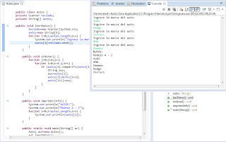 Ordenar alfabéticamente vectores con Java Ordenar alfabéticamente vectores con Java