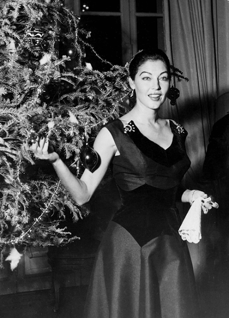 12 grandes fotos del Hollywood clásico en Navidad