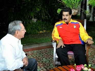 Maduro se reune con Raúl Castro en Cuba