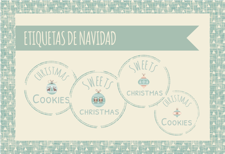 Etiquetas de Navidad imprimibles Etiquetas de Navidad imprimibles