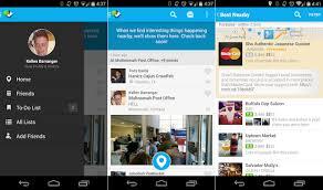 Foursquare se viste de Holo en Android para navidades 2