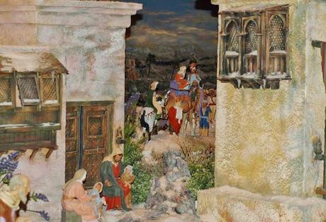 El belén del Círculo Mercantil. El belén del Círculo Mercantil.