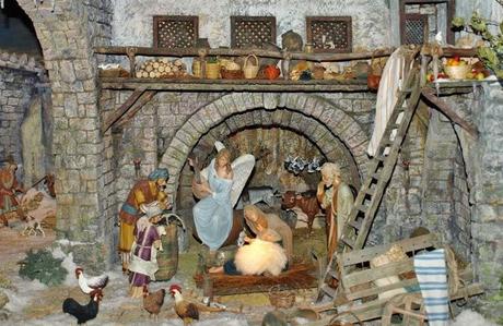 El belén del Círculo Mercantil. El belén del Círculo Mercantil.