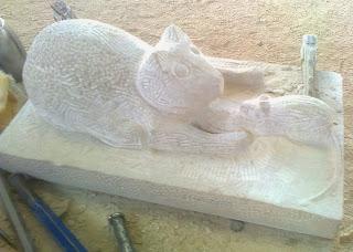 RELIEVE-ESCULTURA (EL GATO Y LA RATA) RELIEVE-ESCULTURA (EL GATO Y LA RATA)