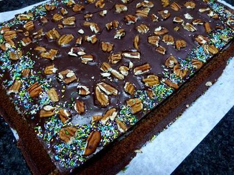 texas sheet cake | torta para multitud texas sheet cake | torta para multitud