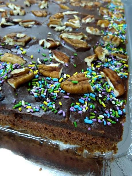 texas sheet cake | torta para multitud texas sheet cake | torta para multitud