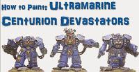 Cómo pintar una escuadra de Centuriones de los Ultramarines