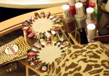 BirchBox celebra la Navidad con las bloggers en Mar de Cava nail-art-xmas