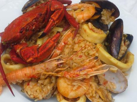 Paella de marisco olla GM Paella de marisco olla GM
