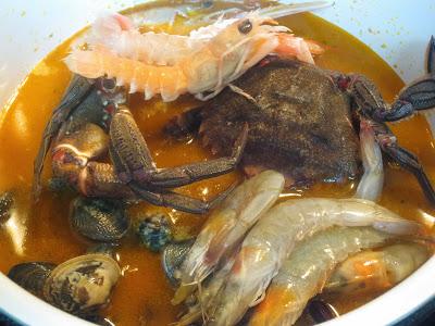 Paella de marisco olla GM Paella de marisco olla GM