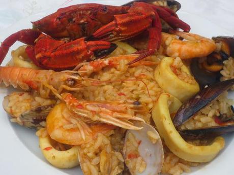 Paella de marisco olla GM Paella de marisco olla GM