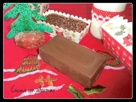 TURRON DE CHOCOLATE CRUJIENTE. TURRON DE CHOCOLATE CRUJIENTE.