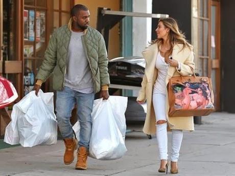 Kim Kardasian recibió de Kanye West un Birkin de Hermès pintado por George Condo