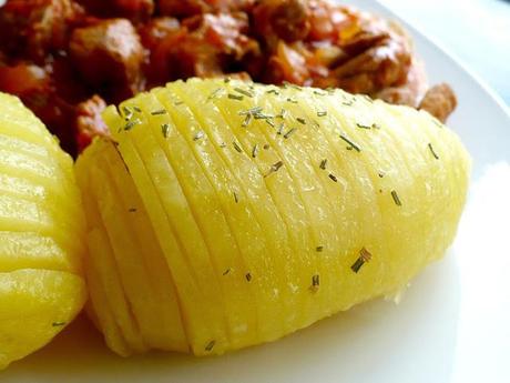 Easy Peasy Recipe: Microwave Sliced Baked Potatoes