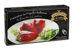 pimientos del piquillo rellenos de bacalao